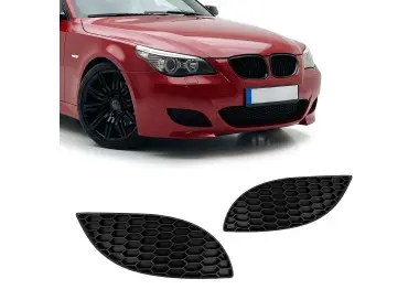 Apatinės Grotelės be Priešrūkinių, komplektas skirtas BMW E60 / E61 su M5 look bamperiu