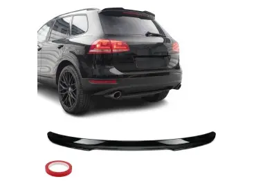 MX-style Trunk / Roof Spoiler for VW Touareg MK2 (10-18), glossy black