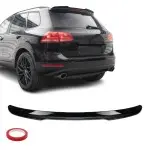 MX Spoileris ant Bagažinės Dangčio skirtas VW Touareg MK2 (10-18), juodas blizgus