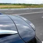 Spoileris / Stogelis ant Bagažinės dangčio skirtas Mercedes-Benz GLE W167 (19-), juodas blizgus
