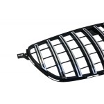 Front grille for Mercedes-Benz GLE W166 (15-19), black + chrome 