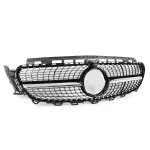 Diamond Priekinės Grotelės skirtos Mercedes W213 / S213 / C238 / A238, juodos + chromuotos