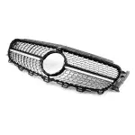 Diamond Priekinės Grotelės skirtos Mercedes W213 / S213 / C238 / A238, juodos + chromuotos