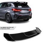 Performance galinio dangčio Spoileris skirtas BMW F40 (M-Sport Pro / M135), juodas blizgus