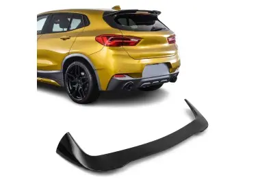 AC išvaizdos galinio dangčio Spoileris skirtas BMW X2 F39 (17-23), juodas blizgus