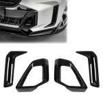 Performance Priekinio Bamperio šoninės Apdailos, komplektas skirtas BMW X5 G05 LCI (23-26) su M-Pack, juodos blizgios