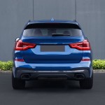 Duslintuvų antgalių Apdailos, komplektas tinkantis BMW X3 G01 / X4 G02 PRE-LCI (18-21), juodos blizgios