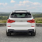 HAUER Galinio Bamperio Difuzorius skirtas BMW X3 G01 PRE-LCI (18-21) su M-Pack, juodas blizgus