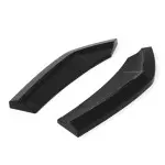 MX Galinio Bamperio Difuzorius + Spliteriai, komplektas skirtas BMW X3 G01 PRE-LCI (18-21) su M-Pack, juodas blizgus