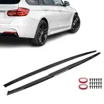 Performance Side Skirt Extensions for BMW F30 / F31, glossy black