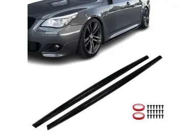 F-PERFORMANCE Poslenksčiai, komplektas skirtas BMW E60 / E61 (03-10), juodi blizgūs