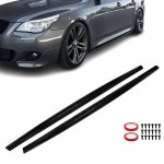 F-PERFORMANCE Poslenksčiai, komplektas skirtas BMW E60 / E61 (03-10), juodi blizgūs
