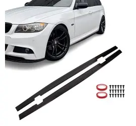F-PERFORMANCE Side Skirt Extensions set for BMW E90 /...