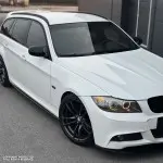 F-PERFORMANCE Side Skirt Extensions set for BMW E90 / E91 (05-11), glossy black