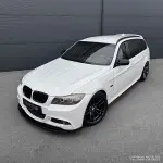 F-PERFORMANCE Side Skirt Extensions set for BMW E90 / E91 (05-11), glossy black
