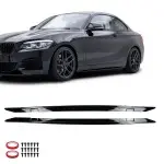 Performance Poslenksčiai, komplektas skirtas BMW F22 / F23, juodi blizgūs