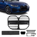 M-Style Priekinės Grotelės skirtos BMW G26 Gran Coupe (21-), juodos blizgios