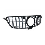 Front grille for Mercedes-Benz GLE C292 (15-) coupe, black + chrome
