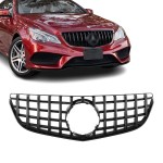 Panamericana GT išvaizdos Priekinės Grotelės skirtos Mercedes C207 / A207 facelift (13-17), juodos blizgios