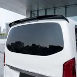 Galinio dangčio Spoileris skirtas Mercedes Vito / V-class W447, juodas blizgus