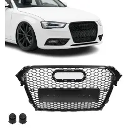 RS išvaizdos Priekinės Grotelės skirtos Audi A4 / S4...