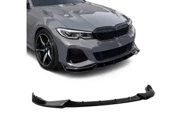WR Priekinio bamperio Pažeminimas skirtas BMW G20 / G21 (18-22) su M-Pack, juodas blizgus