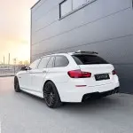 WR Galinio Bamperio Spliteriai, komplektas skirtas BMW G30, G31 / F10, F11, juodi blizgūs