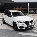 Aero Priekinis Pažeminimas skirtas BMW X5 F15 (14-18) M-Pack, juodas blizgus