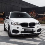 Aero Priekinis Pažeminimas skirtas BMW X5 F15 (14-18) M-Pack, juodas blizgus