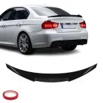 EVO M4-style Spoileris ant Bagažinės skirtas BMW E90 (05-11), juodas blizgus