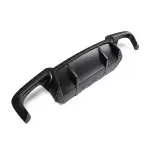 M5 style Diffuser for BMW F10 / F11 with rear M-Pack bumper, matte black