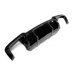 M5 Performance galinis Difuzorius skirtas BMW F10 / F11 su M-Pack bamperiu, juodas blizgus