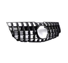 Front grille for Mercedes-Benz GLK X204 (08-12), glossy black 