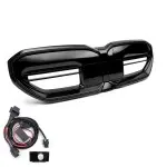 M-style LED Priekinės Grotelės su moduliu, skirtos BMW G60 / G61 / G90 / G99, juodos blizgios