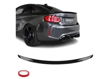 Spoileris ant Bagažinės skirtas BMW F22 / F23 / F87, juodas blizgus