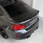 Spoileris ant Bagažinės skirtas BMW F22 / F23 / F87, juodas blizgus