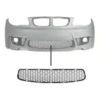 Apatinės centrinės Grotelės skirtos BMW E81 / E82 / E87 / E88 su 1M look bamperiu