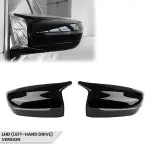 M look Veidrodėlių Dangteliai, komplektas skirtas BMW G11, G12, G15, G20, G22, G30, juodi blizgūs