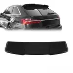 RS išvaizdos Spoileris ant Bagažinės dangčio skirtas Audi A6 C8 / S6 C8 Avant (2019-), juodas blizgus
