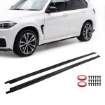 Performance Poslenksčiai / Slenksčių Apdailos, komplektas skirtas BMW X5 F15 M-Pack / X5M F85, juodi blizgūs