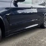 Performance Poslenksčiai / Slenksčių Apdailos, komplektas skirtas BMW X5 F15 M-Pack / X5M F85, juodi blizgūs
