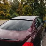 Spoileris ant Galinio Stiklo skirtas BMW E63 Coupe (03-10), juodas blizgus