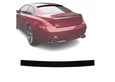 Spoileris ant Galinio Stiklo skirtas BMW E63 Coupe (03-10), juodas blizgus