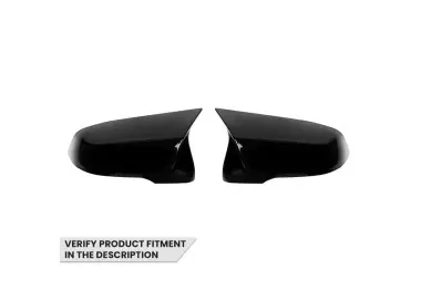 M look Veidrodėlių Dangteliai, komplektas skirtas BMW F10 LCI, F11 LCI, F07, F06, F12, F13 LCI, F01 LCI, juodi blizgūs
