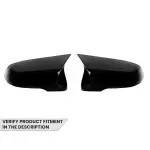 M look Veidrodėlių Dangteliai, komplektas skirtas BMW F10 LCI, F11 LCI, F07, F06, F12, F13 LCI, F01 LCI, juodi blizgūs