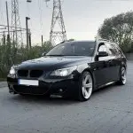 M look Priekinis Bamperis skirtas BMW E60 / E61 PRE-LCI (03-07) su 24 mm PDC angomis, su skaidriais priešrūkiniais