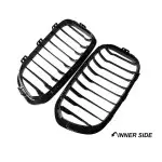 Priekinės Grotelės, komplektas skirtas BMW F20 / F21 (15-19) LCI, juodos blizgios