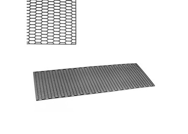 Universalios Grotelės Bamperiams, V1, ABS plastikas, 120x40 cm