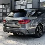 MX Spoileris ant Bagažinės skirtas Mercedes S205 (W205) universalui, juodas blizgus
