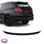 WR Bagažinės vidurinis Spoileris skirtas BMW X5 F15 (14-18), juodas blizgus